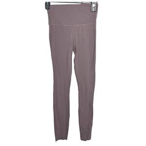 Nike Yoga Dri-Fit Leggings High Waist Moisture Wicking Purple Size S